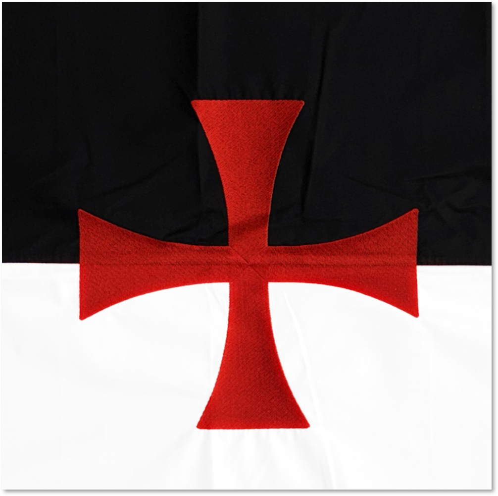 Drapeau des Templiers