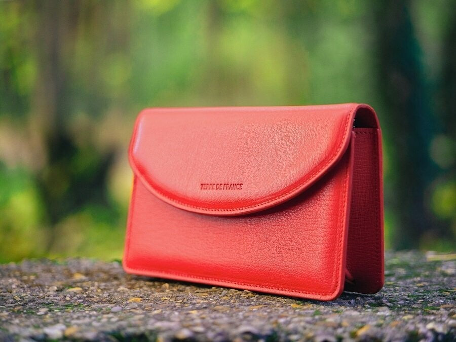 La pochette en cuir