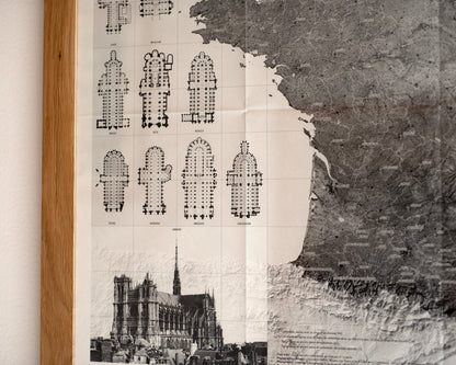 La carte des cathédrales de France