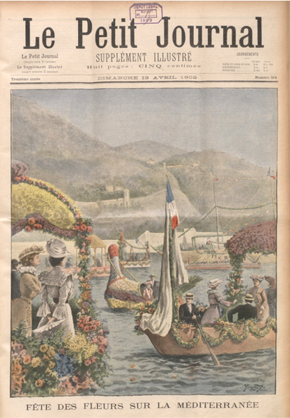 Cadre Belle Epoque - Fête des Fleurs