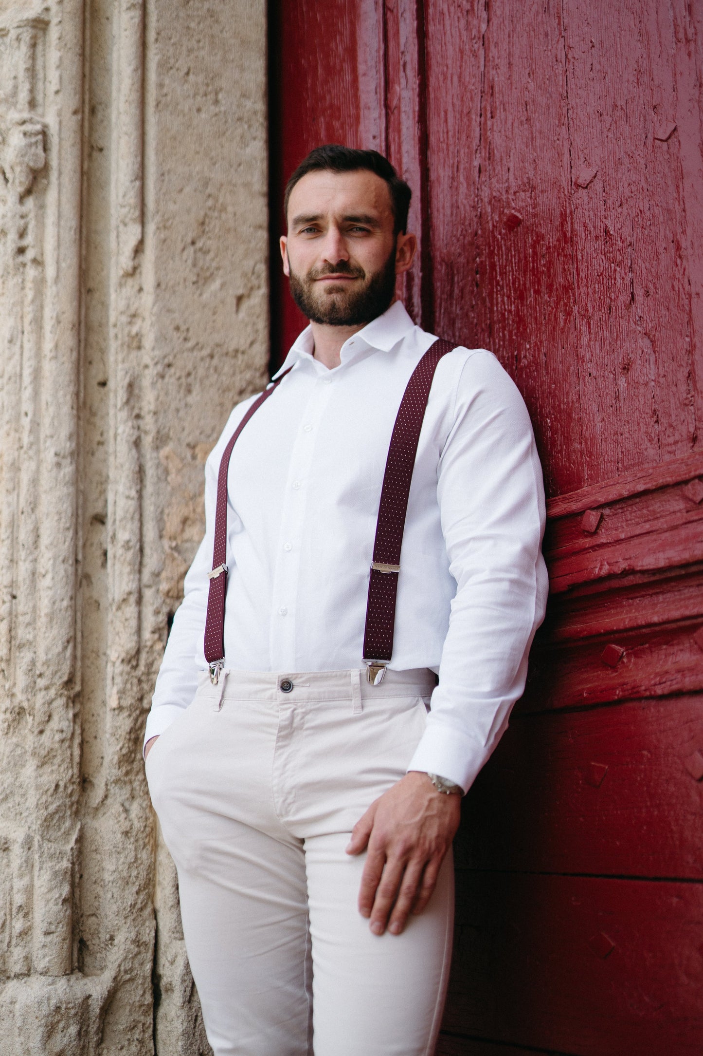 Les Bretelles Jacquard