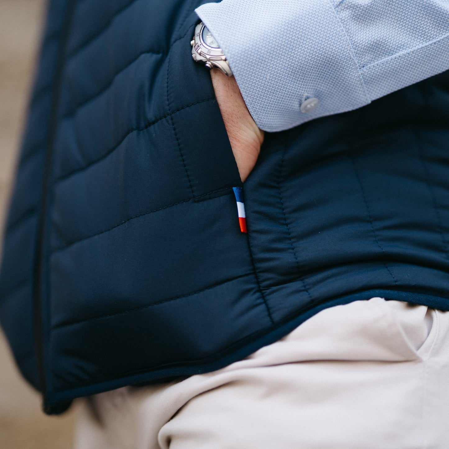 La doudoune sans manche