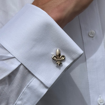Les boutons de manchette Fleur de Lys