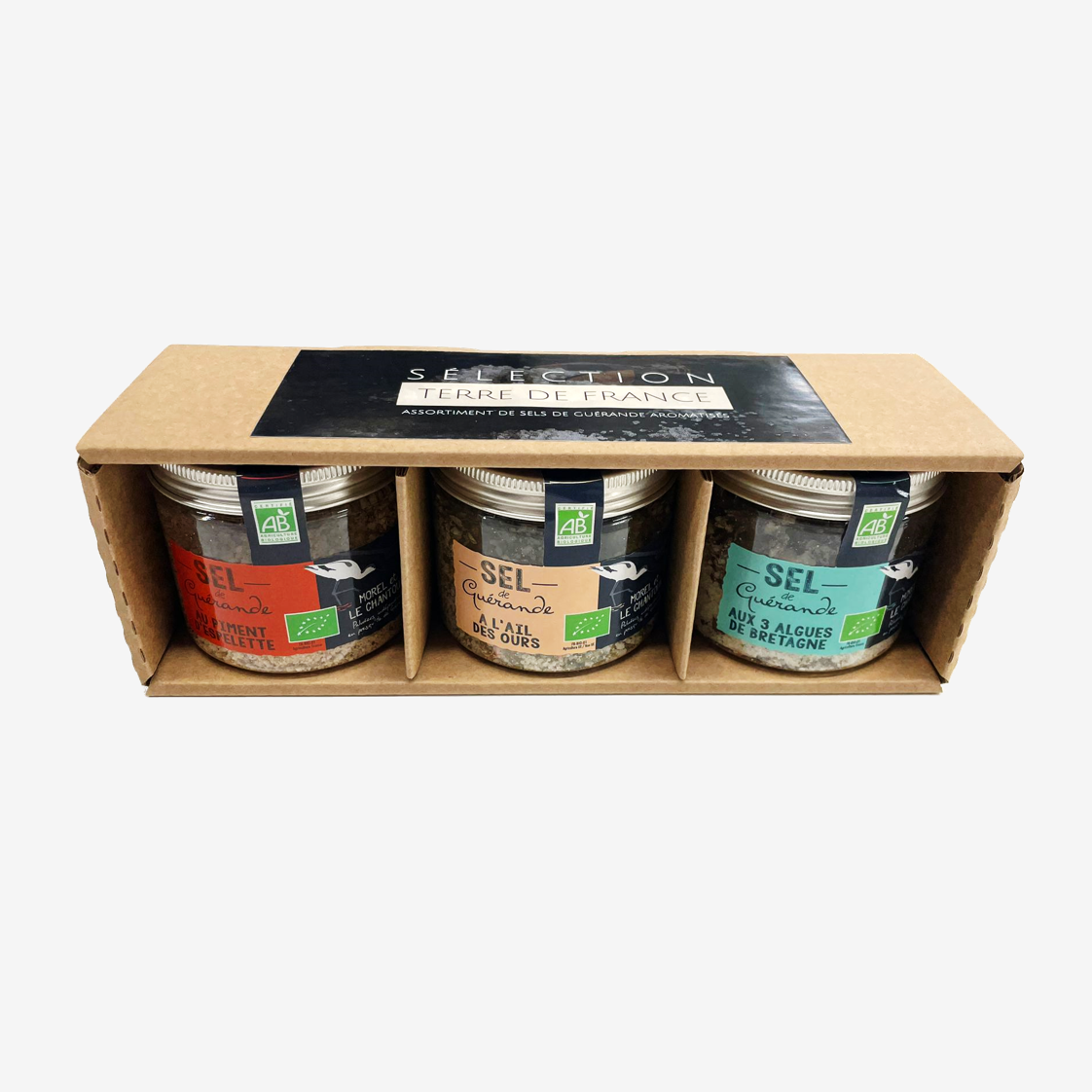 Coffret Sels de Guérande aromatisés
