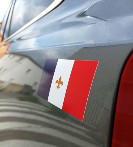 Autocollant France - Lot de 2