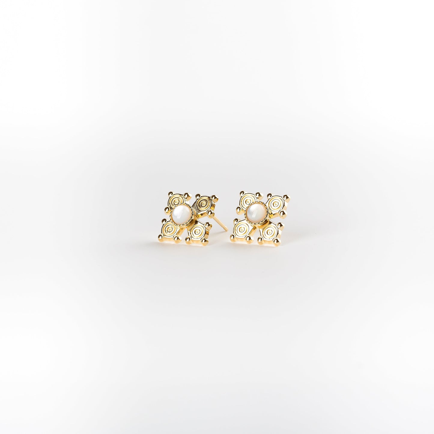 Les boucles d'oreilles - Croix de Savoie