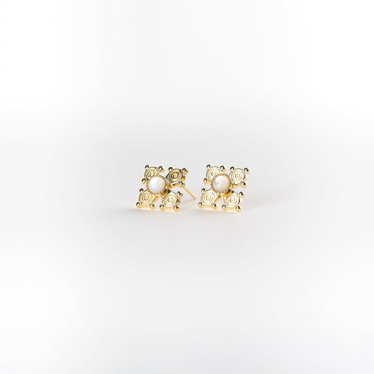 Les boucles d'oreilles - Croix de Savoie