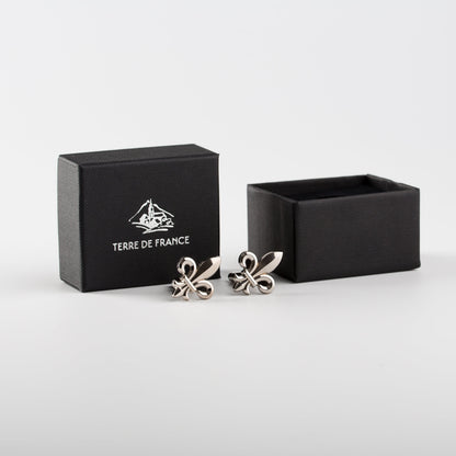 Les boutons de manchette Fleur de Lys