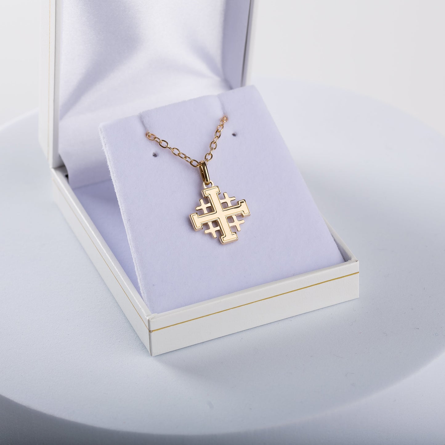 La Croix de Jérusalem - Plaquée Or