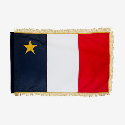 L'authentique drapeau d'Acadie