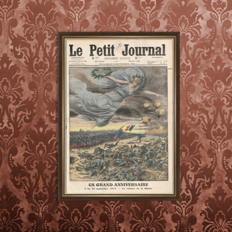 Cadre Grande Guerre - Victoire de la Marne
