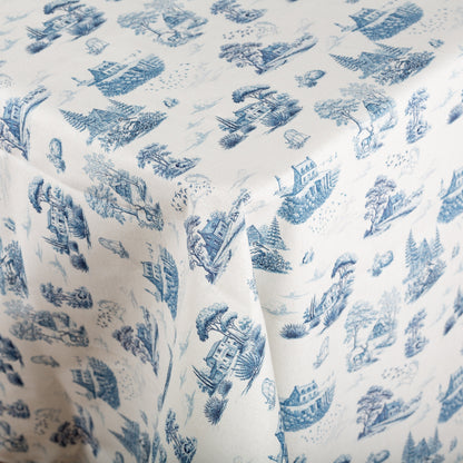 La grande nappe - Toile de Jouy