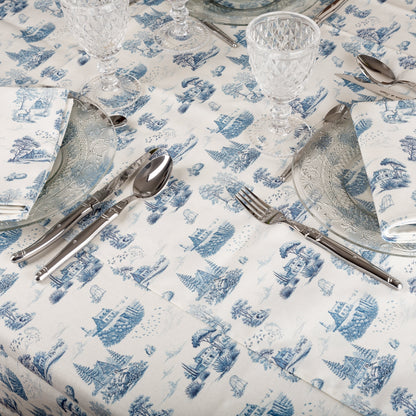 La grande nappe - Toile de Jouy