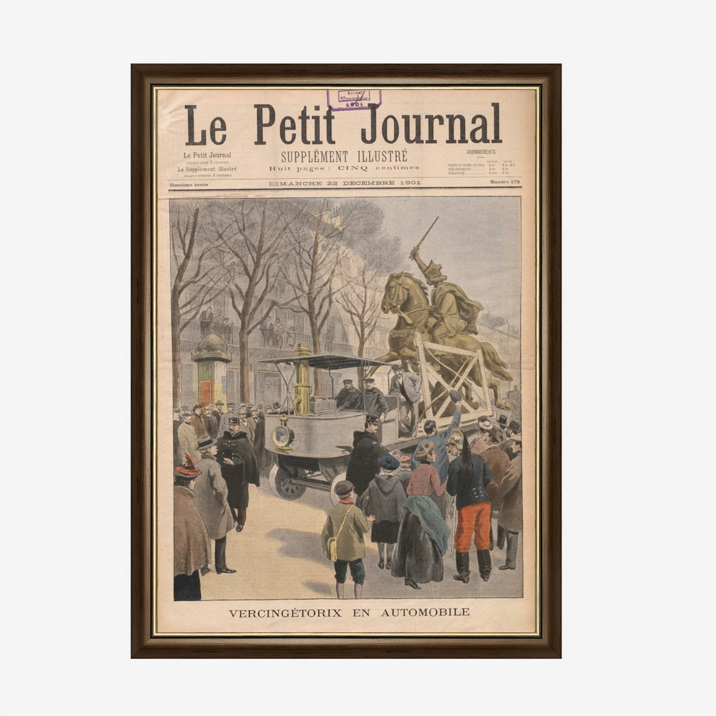 Cadre Belle Epoque - Vercingétorix