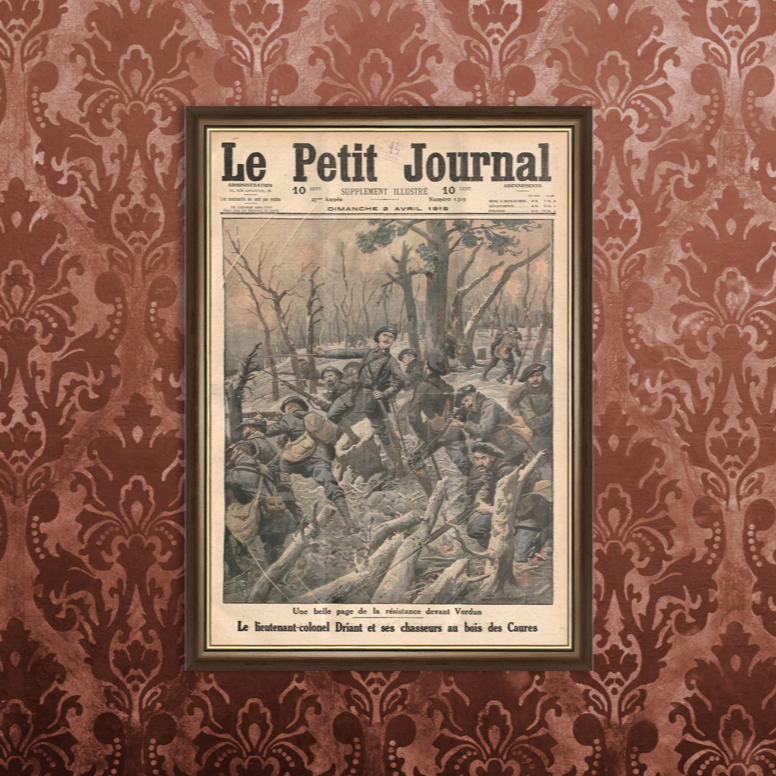 Cadre Grande Guerre - Verdun