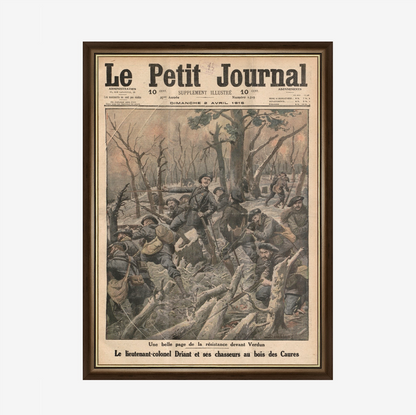 Cadre Grande Guerre - Verdun